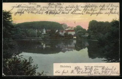 AK Glücksburg, Partie am Schlossteich
