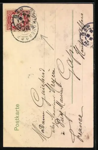 AK München, Marienplatz