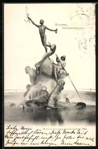 AK Bremen, Teichmannbrunnen