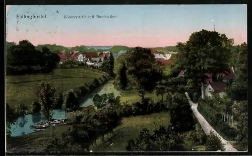 AK Fallingbostel, Böhmeparie mit Bootstation