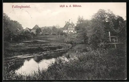 AK Fallingbostel, Idyll an der Böhme