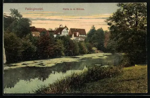 AK Fallingbostel, Partie an der Böhme