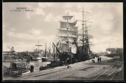 AK Bremen, Im Freihafen