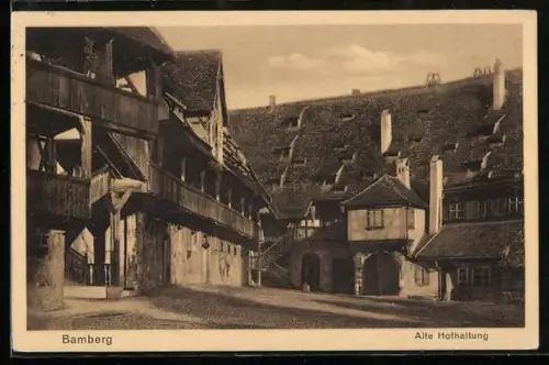 AK Bamberg, Alte Hofhaltung im Ort