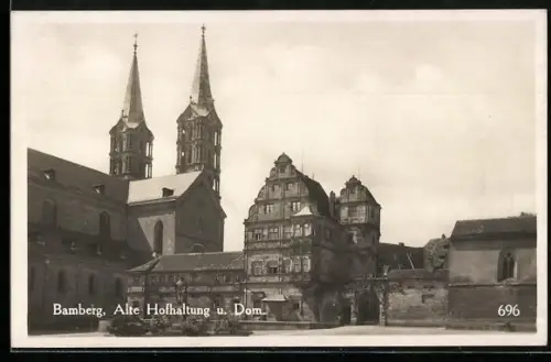 AK Bamberg, Alte Hofhaltung, Dom