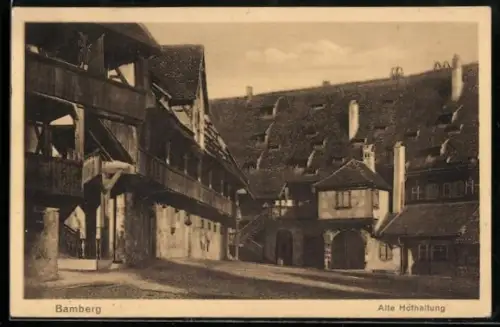 AK Bamberg, Die alte Hofhaltung