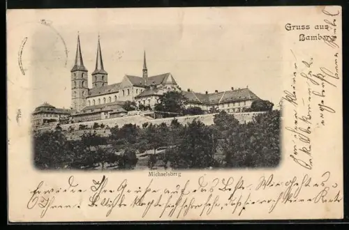 AK Bamberg, Blick zum Michaelsberg