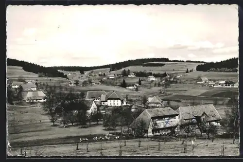 AK Grossherrischwand, Kinder-Kur- und Erholungsheim Dr. Ehmann, Ortsansicht