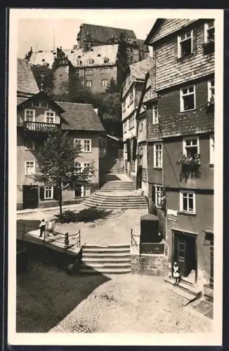 AK Marburg, Schlosstreppe