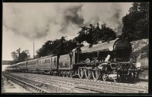 AK Britische Lokomotive Nr. 852 der Southern nahe Buckley, englische Eisenbahn