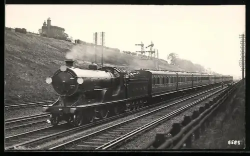 AK Britische Lokomotive Nr. 472 der LSWR, englische Eisenbahn