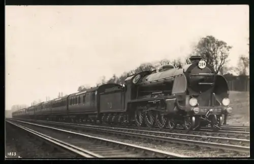 AK Britische Lokomotive Nr. 783 der Southern mit Windleitblechen, englische Eisenbahn