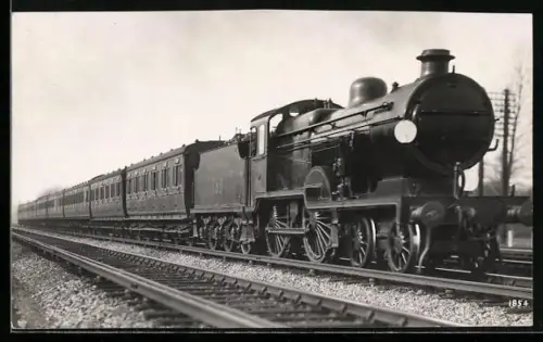 AK Britische Lokomotive Nr. 789 der Southern Railway nahe Chislehurst, englische Eisenbahn