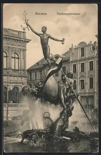 AK Bremen, Teichmannbrunnen