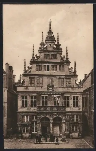 AK Münster i. W., Altes Stadtweinhaus