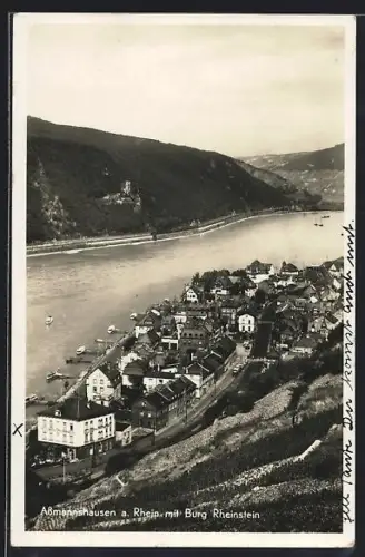 AK Assmannshausen a. Rhein, Burg Rheinstein