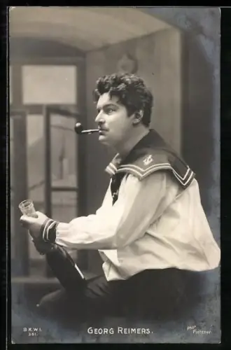 AK Schauspieler Georg Reimers als Seemann