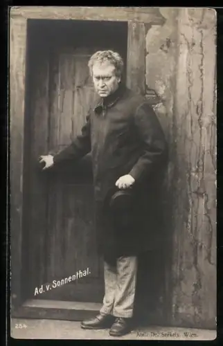 AK Schauspieler Ad. v. Sonnenthal