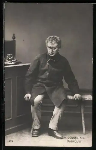 AK Schauspieler v. Sonnenthal als Fabricus