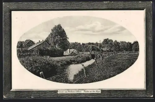 AK Rethem /Aller, Partie an der Alpe