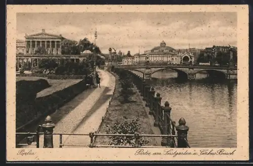 AK Berlin, Partie am Lustgarten und Cirkus Bosch