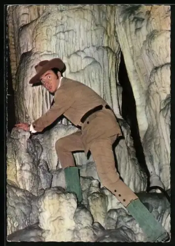 AK Karl May Film Winnetou 2. Teil, Schauspieler Eddi Arent