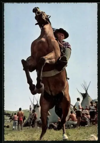 AK Karl May Film Winnetou 12. Teil, Filmszene