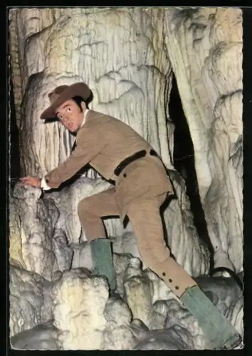 AK Karl May Film Winnetou 2. Teil, Schauspieler Eddi Arent