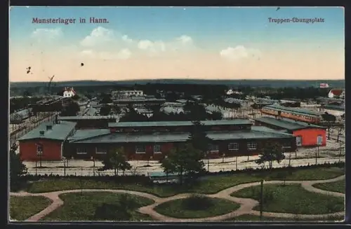 AK Munsterlager in Hann., Truppen-Übungsplatz