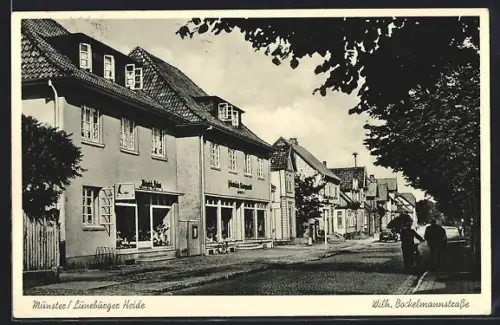 AK Munster /Lüneburger Heide, Wilh. Bockelmannstrasse