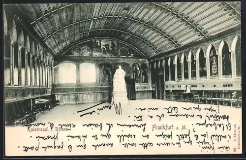 AK Alt-Frankfurt, Kaisersaal im Römer