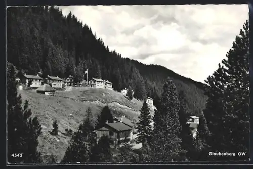 AK Glaubenberg, Blick auf die Passhöhe