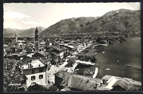 AK Ascona /Lago Maggiore, Panorama