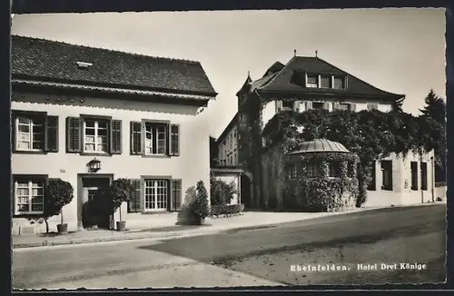 AK Rheinfelden, Hotel Drei Könige im Sonnenschein