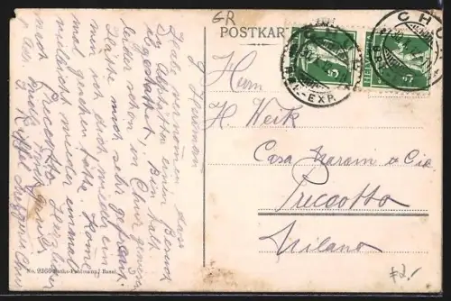 AK Chur, Panorama mit Calanda