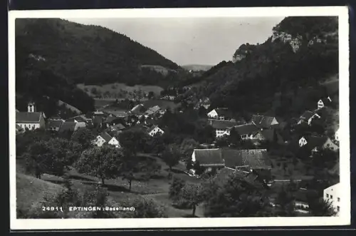 AK Eptingen /Baselland, Ortsansicht aus der Vogelschau