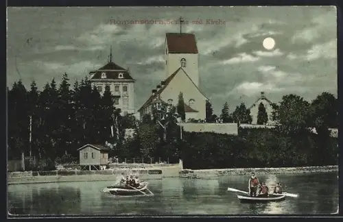 AK Romanshorn, Schloss und Kirche