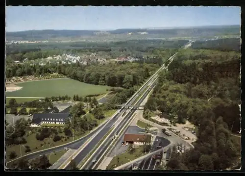 AK Siegburg, Autobahn-Rasthaus der Autobahn Köln-Frankfurt