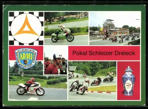 AK Schleiz, 49. Schleizer Dreieckrennen 1982, Motorräder und Autorennen, Pokal