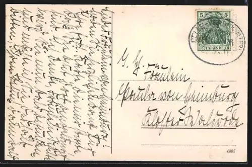 AK Rethem /Aller, Rittergut Frankenfeld