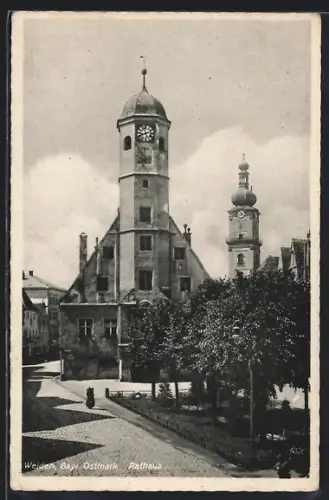 AK Weiden /Bay. Ostmark, Rathaus