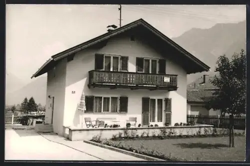 AK Oberau, Hotel Haus Hiergeist, Flurstrasse 6