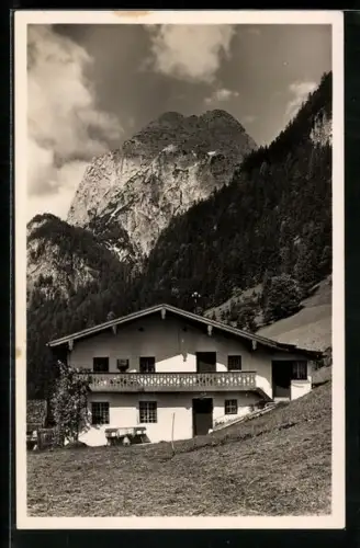 AK Ramsau, Gasthaus Flucht Häusl mit Mühlsturzhörner