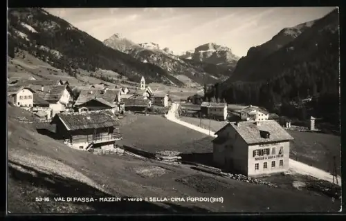 AK Mazzin /Val di Fassa, Mazzin verso il Sella, Cima Pordoi