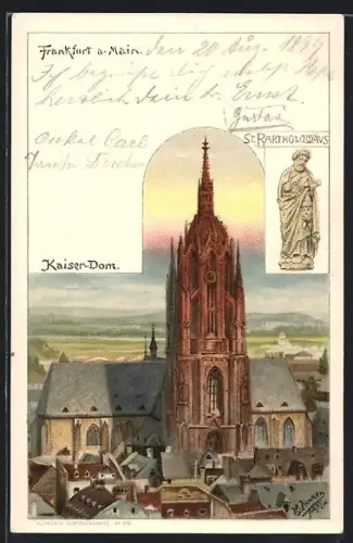 AK Alt-Frankfurt, Kaiser-Dom, St. Bartholomäus
