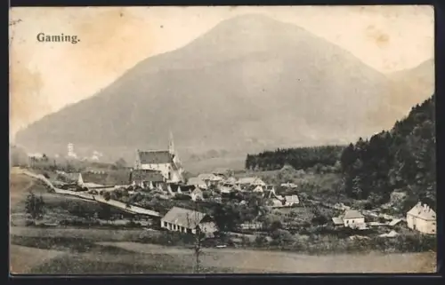 AK Gaming, Teilansicht mit Kirche