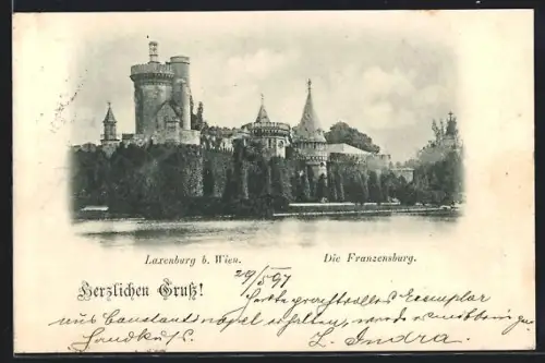 AK Laxenburg bei Wien, Die Franzensburg