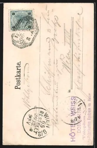 AK Dornbirn, Gütle, Staufensee mit Ruderboot