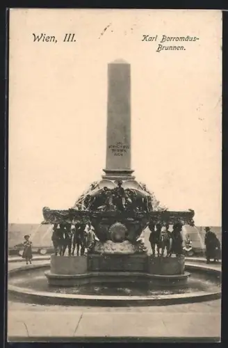 AK Wien, Karl Borromäus-Brunnen