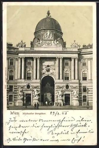 AK Wien, Michaeler Burgtor